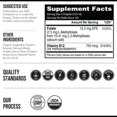 Made in USA with cGMP manufacturing and 3rd-party tested seal on bottle