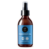 Organic magnesium spray oil in a glass 6.7oz bottle