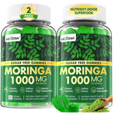 Hero image of Organic Moringa Gummies 1000mg bottle
