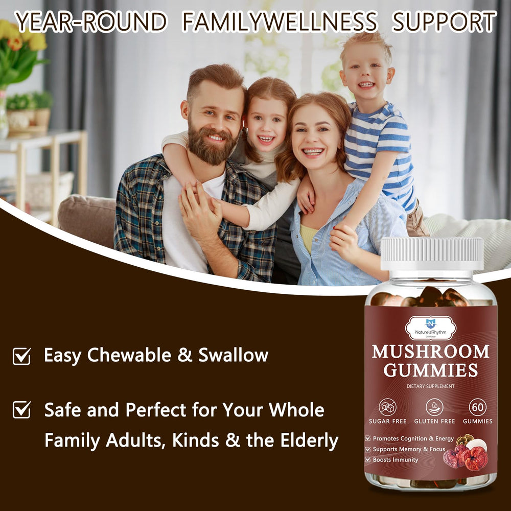 Healthy lifestyle concept with brain and immune support visuals