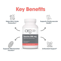 Organic pure taurine 500mg supplement