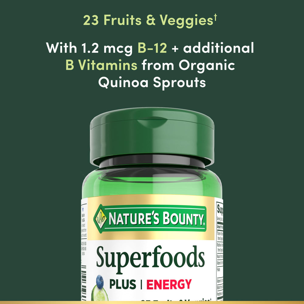 B-Vitamins from organic quinoa sprouts supplement