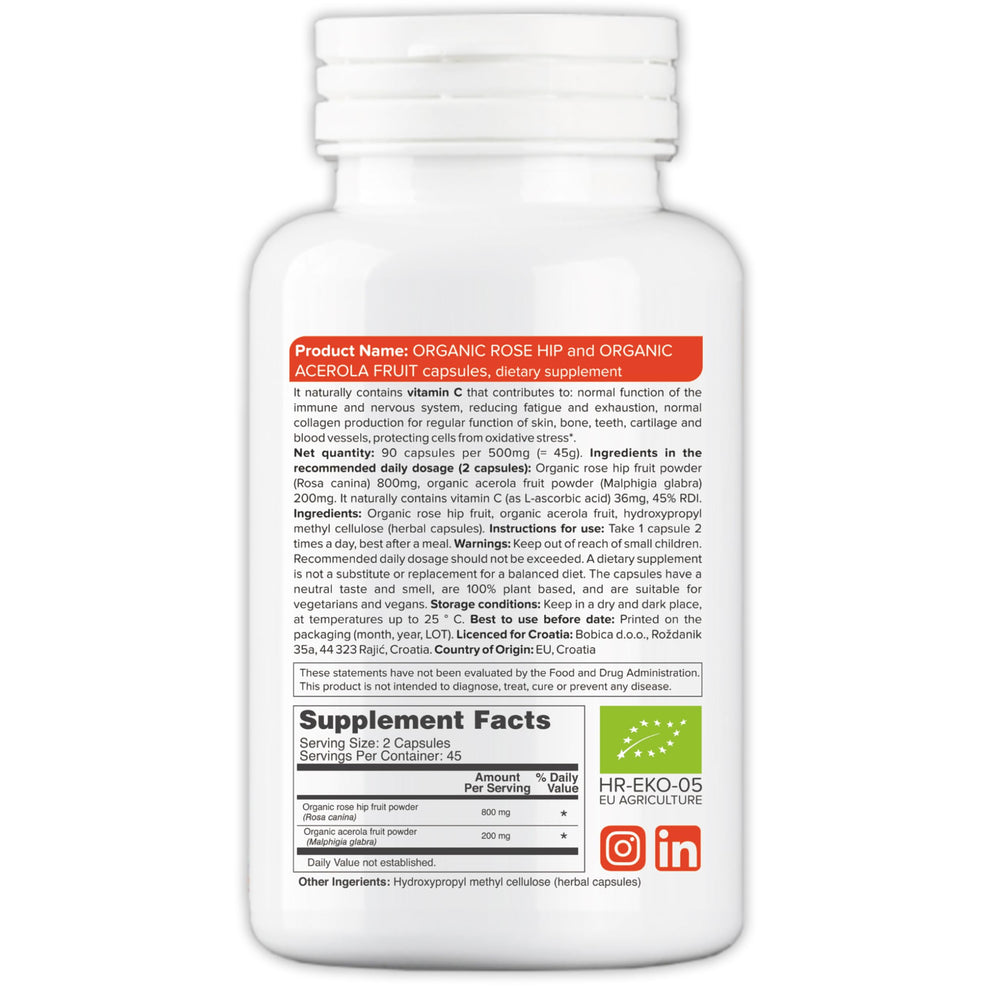 Close-up of two capsules showing natural color and texture