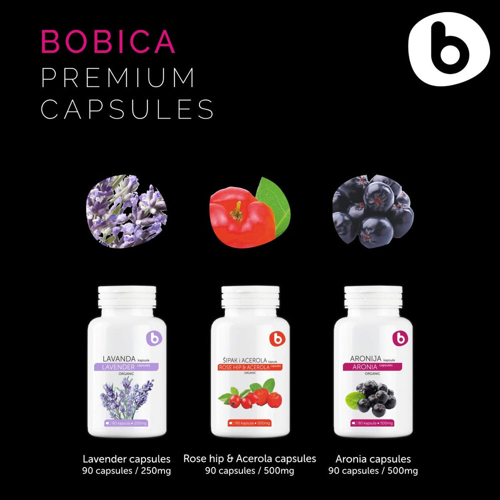 Bottle indicating 90 vegan capsules