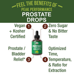 Organic Saw Palmetto berries used in the formula