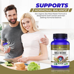 Organic sea moss immune support supplement