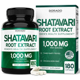 Organic Shatavari Capsules 1,000mg - 180-count bottle