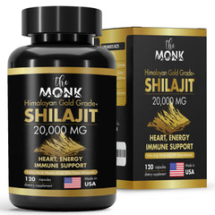 Organic Shilajit Gold Grade Plus bottle front