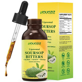 Organic Soursop Bitters Liposomal Liquid 1000mg bottle