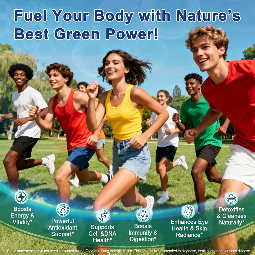 Vitamins and minerals icons alongside gummies