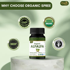 Storage instructions for Organic Spree Alfalfa tablets