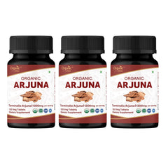Organic Spree Arjuna 120 Tablets bottle front view