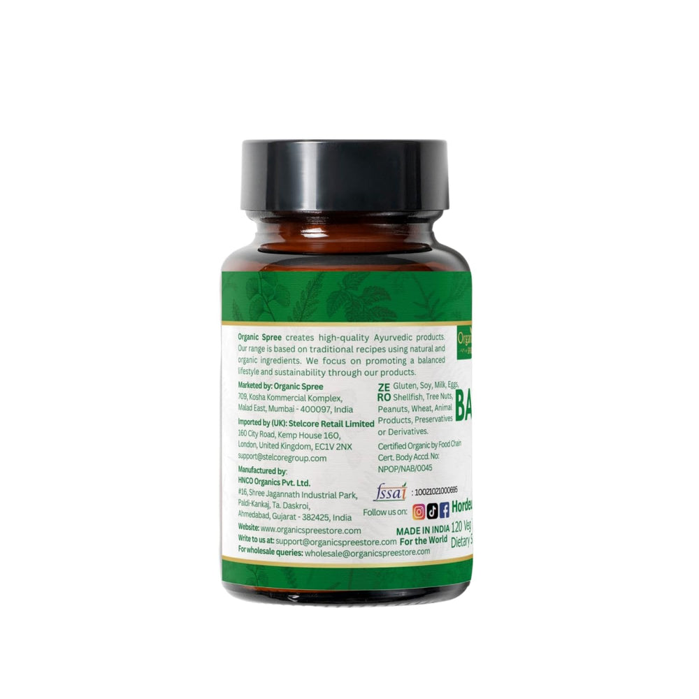 Dietary supplement bottle and tablets image