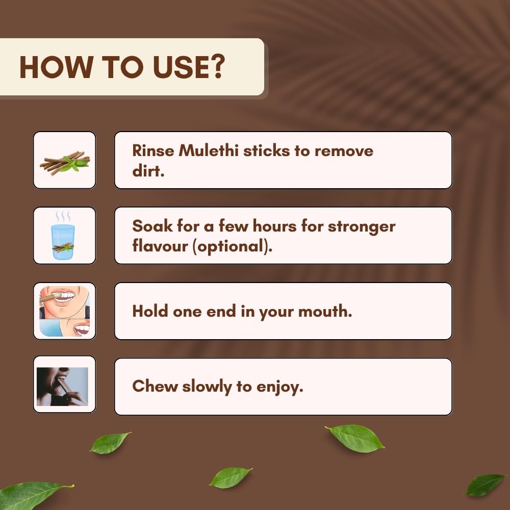 Mulethi Licorice Root sticks in GMP-certified packaging