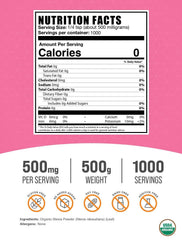 Close-up of Organic Stevia Powder 500g