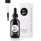 2 oz bottle of Organic Trace Minerals Electrolyte Drops with Fulvic Acid