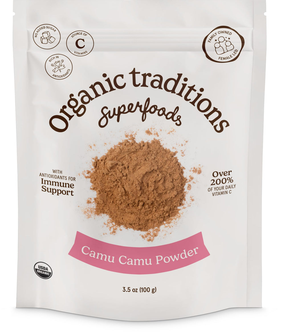 Organic Traditions Camu Camu Berry Powder 100g bag