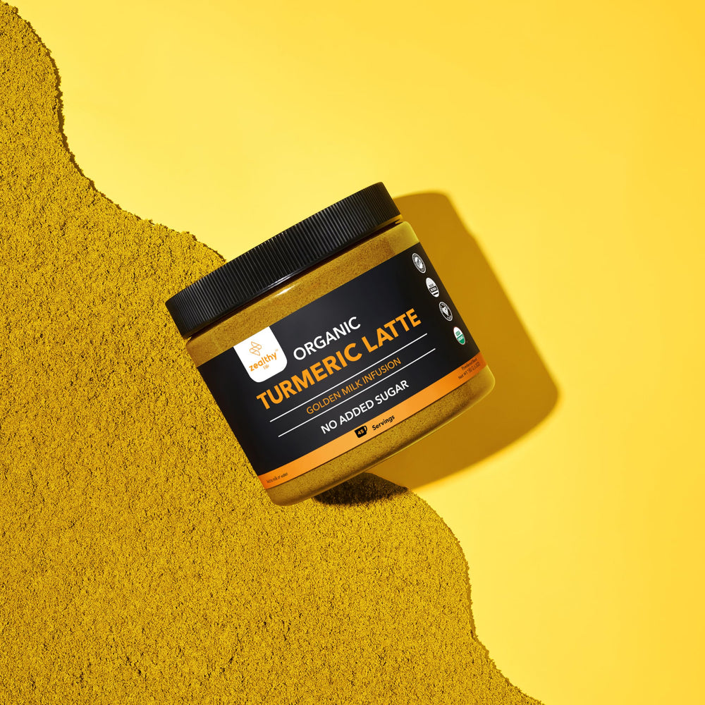 1 lb bag of Organic Turmeric Latte Powder