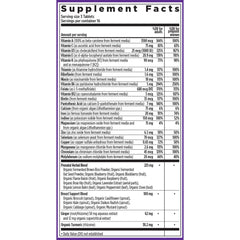 Certified Organic vegetables and herbs in prenatal formula