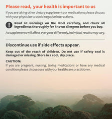 Organic vitamin C capsules in a bottle