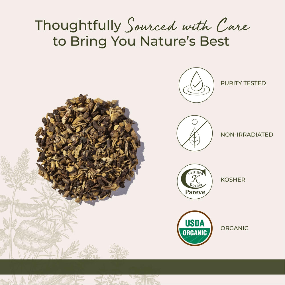 Organic, Kosher, Non-GMO licorice root suitable for various uses