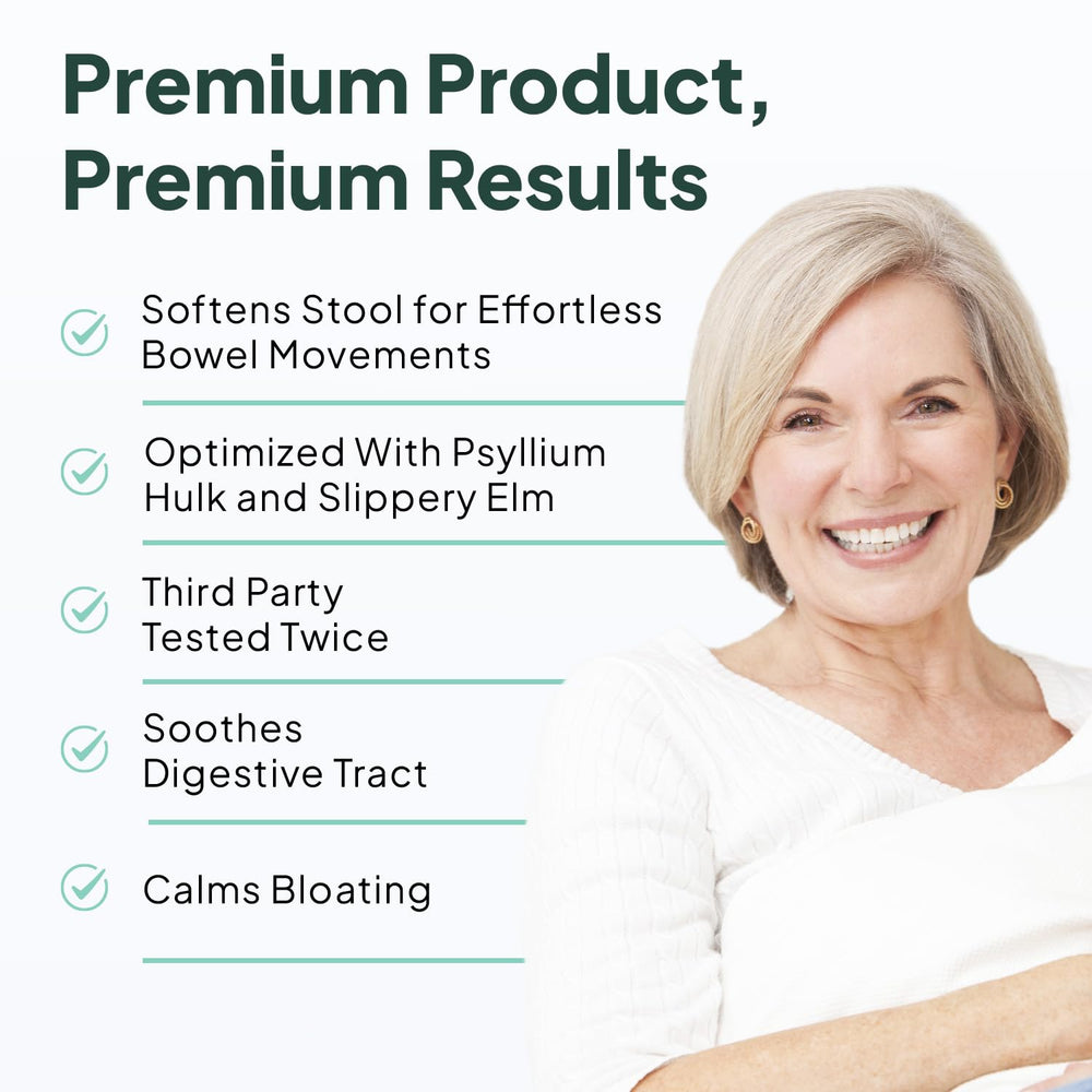 Slippery elm bark ingredient in Organics Ocean Better Fiber