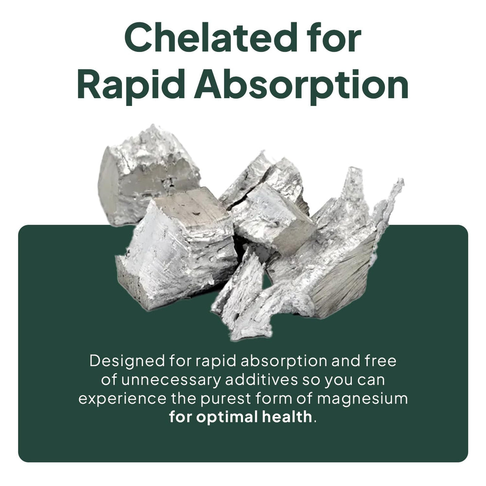 Chelamax magnesium chelated formula label