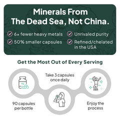 Organics Ocean capsules being poured from bottle for easy daily use