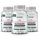 Organics Ocean Magnesium Glycinate with Zinc bottle front view