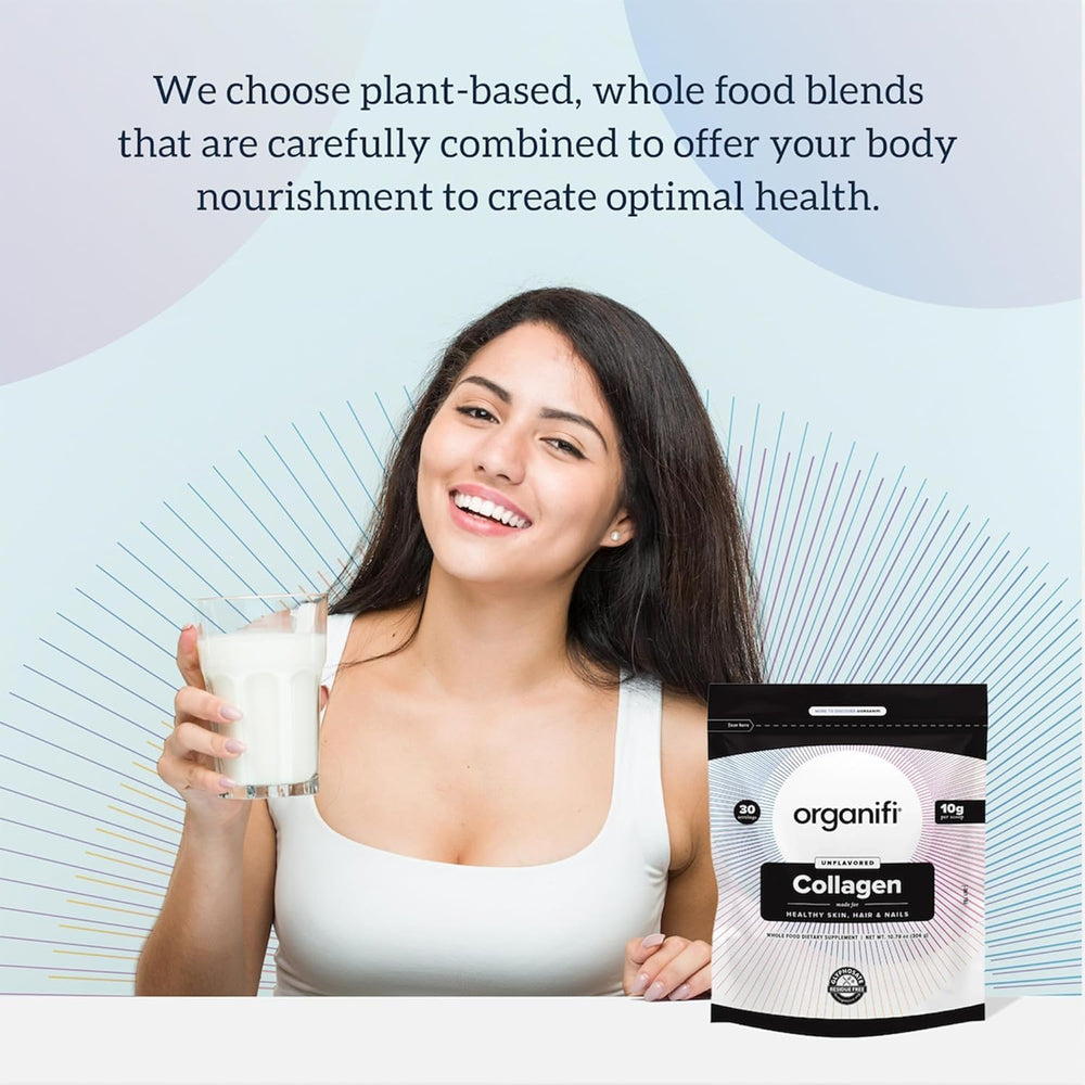 Lifestyle wellness scene with Organifi branding