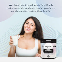 Lifestyle wellness scene with Organifi branding