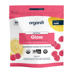 Organifi Glow bottle with vegan collagen powder for women