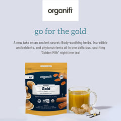 Relaxation and digestive support blend in Organifi Gold