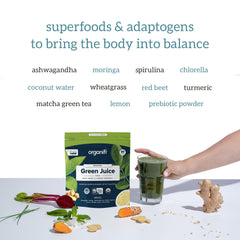 Label highlighting organic ingredients