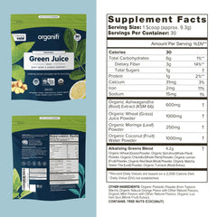 Close-up of Organifi Green Juice powder