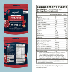 Cordyceps and Chaga mushrooms in Organifi Red Juice