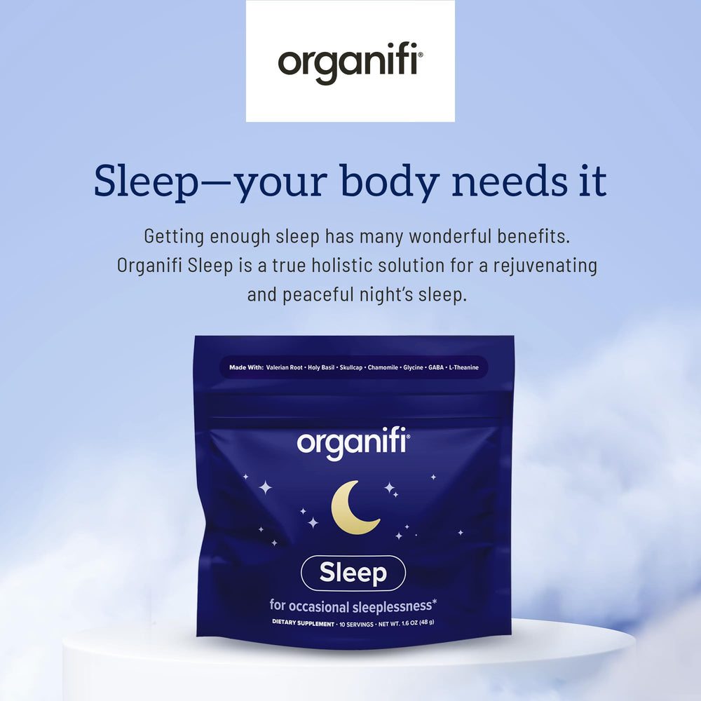 Scooping Organifi Sleep powder