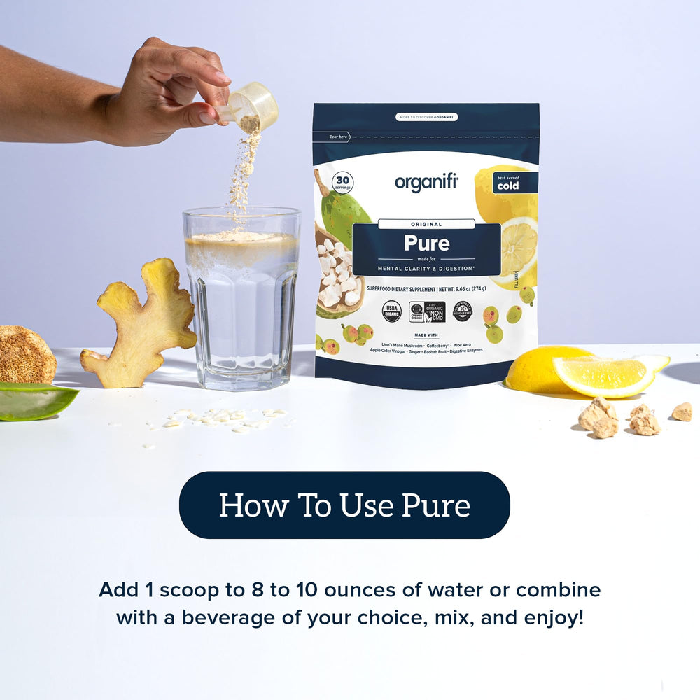 Digestive enzymes included in Organifi Pure