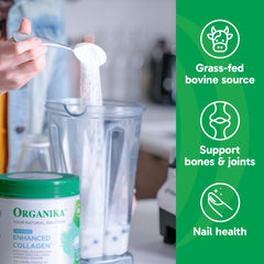 Keto-friendly unflavored collagen powder