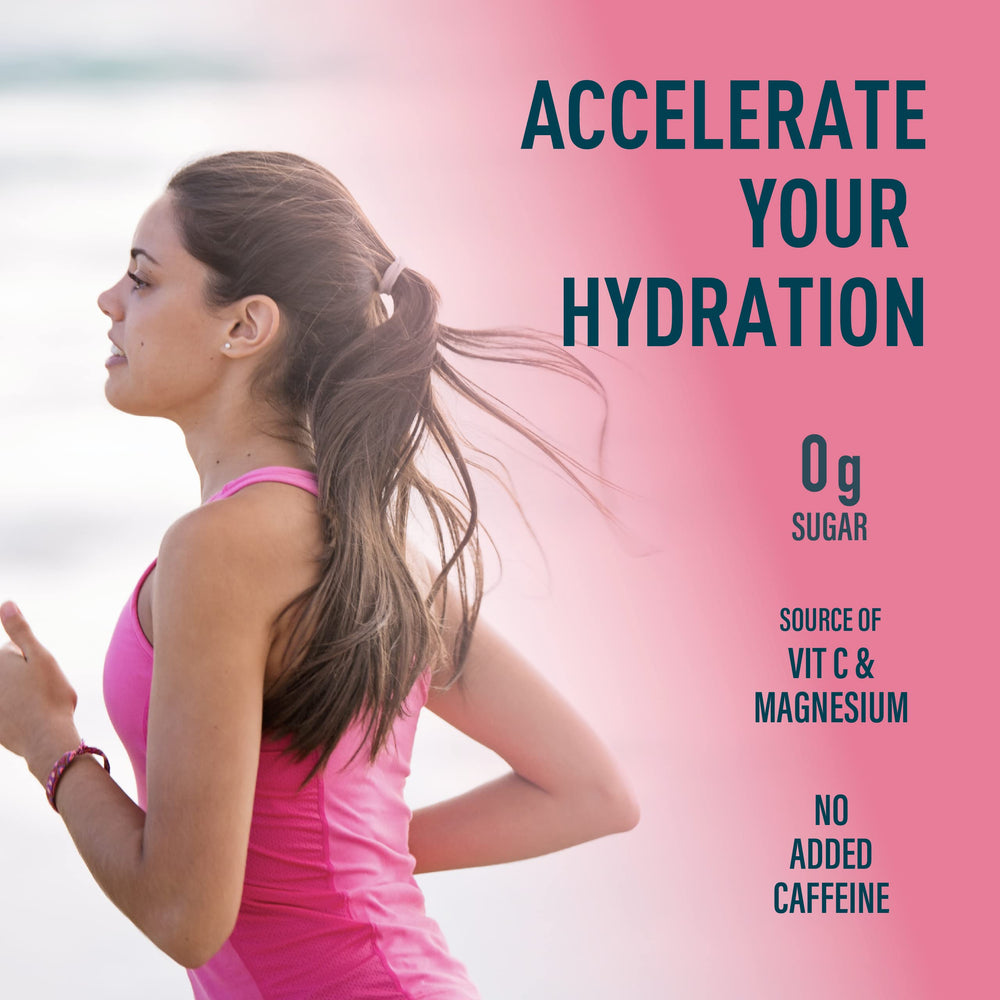 Organika Pure Electrolytes Raspberry scoop for easy zero-sugar dosing