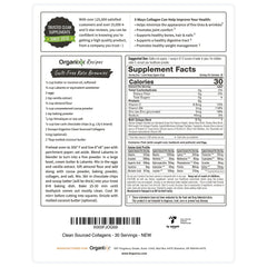 Collagen powder dissolving easily in coffee