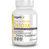 Organixx Kidney & Liver Support Cleanse bottle and tablets