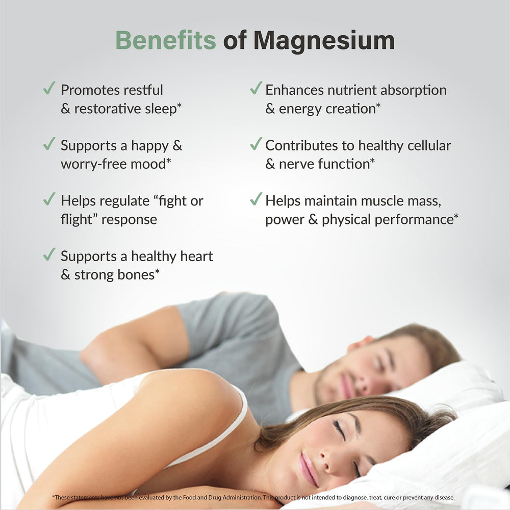 Organixx Magnesium Glycinate ingredients list features chelated forms for absorption.