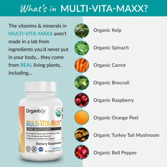 Breakthrough formula featuring organic fruits and vegetables