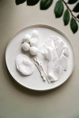 Hypoallergenic swabs suitable for sensitive skin