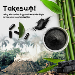 Packaging and bottle design for Orinthalixium Takesumi Bamboo Charcoal