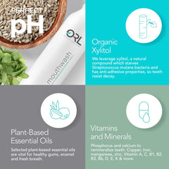 Eco-friendly aluminum bottle packaging for ORL mouthwash.
