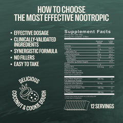 Orlo Brain Performance Bar unwrapped, ready for quick pre-workout energy.