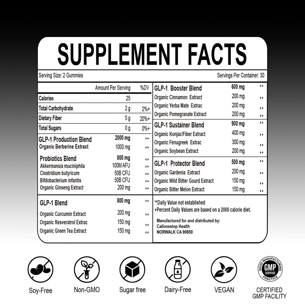 Close-up of Orocely GLP-1 Gummies Strawberry flavor