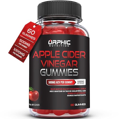 Orphic Nutrition Apple Cider Vinegar Gummies 60-count – front view